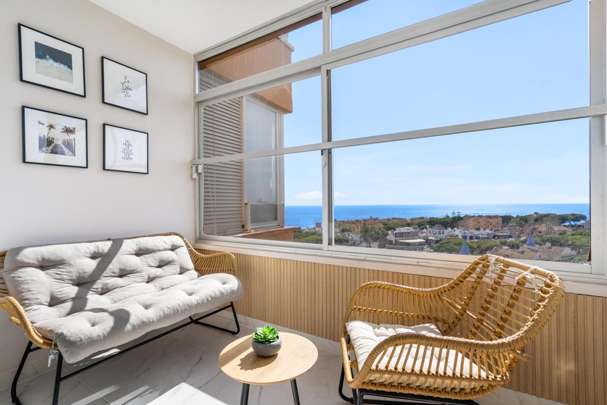 Modern Studio Apartment With Sea Views 5 Min From The Beach Sitio de Calahonda المظهر الخارجي الصورة